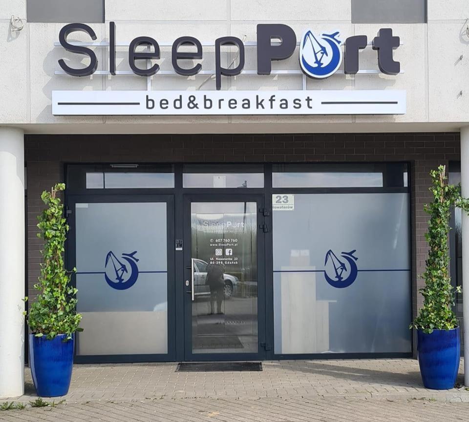 Sleep Port B&B - Bezplatny Parking Gdansk Bagian luar foto